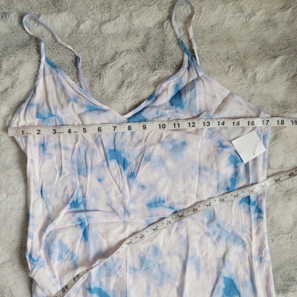 In Bloom By Jonquil Tie-dye Midi Nightgown L NWOT - Picture 6 of 7